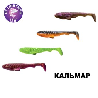 Силиконовая приманка Crazy Fish Tough 2" 71-50-M107-6 кальмар цв. M107