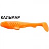 Силиконовая приманка Crazy Fish Tough 5" 28-125-64-6 кальмар цв. fluo orange (флуоресцентно-оранжевый)