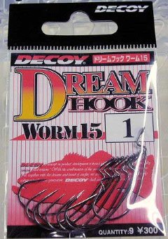 Крючки Decoy Dream hook worm15- #2