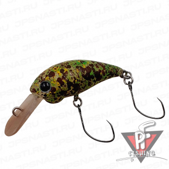 Воблер Mukai PogoCra 30 DR-F, 2 г, #14 Winning Brown