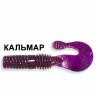 Силиконовая приманка Crazy Fish Powertail 4-7-2-6 кальмар цв. lilac (сирень)