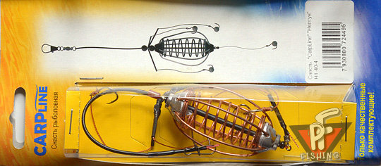 Снасть "CarpLine" "Нептун" №1 20г. крючок №4