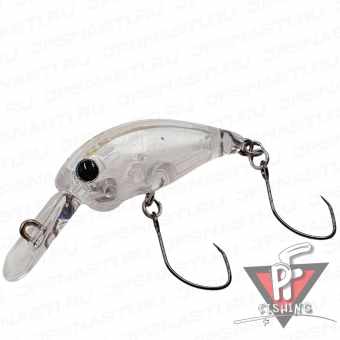 Воблер Mukai PogoCra 30 DR-F, 2 г, #21 Clear
