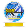 Шнур плетеный Duel Hardcore Super X4 #1,2 0,19мм 200м (hi-vis yellow)