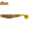 Силиконовая приманка Reins Bubbring Shad 3"- Motor Oil Pepper