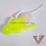 Зимние приманки Boroda Baits Caligula Double Color, лимон/белый, сыр