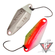 Колеблющаяся блесна Nories Masukurouto Rooney, 2.2 гр, RU062 Glow