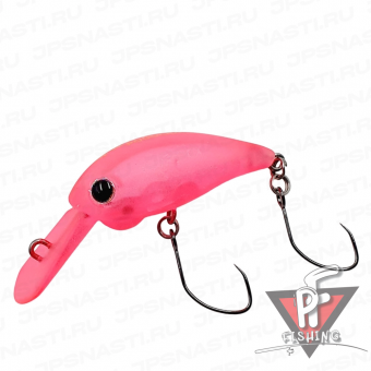 Воблер Mukai PogoCra 30 DR-F, 2 г, #5 Full Pink
