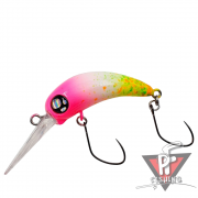 Воблер ROB Barbie Long F, 1.6 г, #03 DonChakuDon (Uchoten Oricolor)