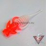 Зимние приманки Boroda Baits Caligula Double Color, красный/белый, сыр