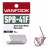 Крючки одинарные Vanfook SPB-41F, Fusso Black, #1