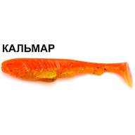 Силиконовая приманка Crazy Fish Tough 5" 28-125-15d-6 кальмар цв. fire orange (огненный апельсин)