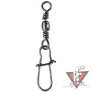 Застежка с вертлюжком Mikado Fastlock № 20.  тест 7 кг. (12 шт.)