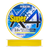 Шнур плетеный Duel Hardcore Super X4 #2,0 0,24мм 200м (hi-vis yellow)