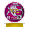 Шнур плетеный Duel Hardcore PE X8 Pro #0,8 0,15мм 150м (yellow)