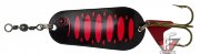 Блесна DAM Effzett Standart UV Active 22гр - Fluo Red/Black UV  
