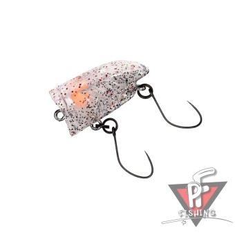 Воблер Nories Spish 25, 1.4 гр, CR02 Red Core Glitter