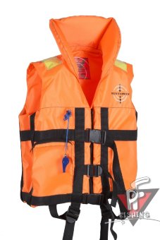 Жилет спасательный Детский Dolphin цвет Оранжевый ткань Оксфорд