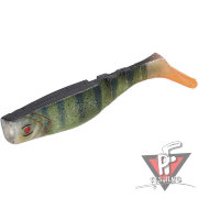 Виброхвост Mikado FISHUNTER 10.5 см / 3D-PERCH  уп.=4 шт.