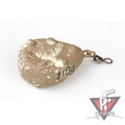 Грузило карповое Mikado с вертлюжком. плоское (песочный) 06S  70 г.