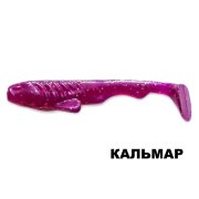 Силиконовая приманка Crazy Fish Tough 2" 71-50-2-6 кальмар цв. lilac (сирень)