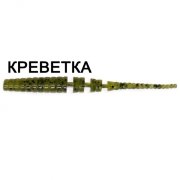 Силиконовая приманка Crazy Fish Polaris 3" 24-68-16-4 креветка цв. watermelon (арбуз)