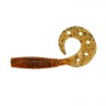 Твистер Dragon Diver 2.5"/6cm 15 шт. CARROT black glitter