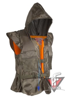 Жилет спасательный Shark цвет Хаки ткань Оксфорд