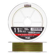 Шнур плетеный YGK G-Soul WX4 F1 Ohdragon #0,6 0,128мм 150м (green with red marking)