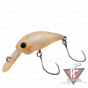 Воблер Mukai PogoCra 30 DR-SS, 2.4 г, #Ab 102 Kinmoku Glow