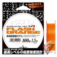Монофильная леска Yamatoyo Flash Orange, #5, 100 м, оранжевый