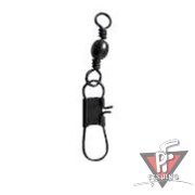 Вертлюг бочонок c застежкой Inter-Lock  #7, цвет BC, уп.200 шт.пласт.коробочка