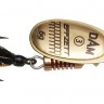 Блесна EFFZETT STANDART SPINNER DRESSED 10гр - Gold  