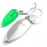 Блесна GT-BIO Cicada Spoon #2, 6гр, зеленый  GT-32T