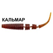 Силиконовая приманка Crazy Fish Polaris 3" 24-6.8-57-6 кальмар цв. amber (янтарь)