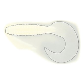 Твистер Noebi S3119 цвет NW101, 8.5cm/7g, уп.6 штук