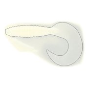 Твистер Noebi S3119 цвет NW101, 8.5cm/7g, уп.6 штук