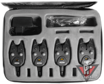 Набор 4 эл. сигнализаторов поклевки GRBA#02