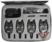 Набор 4 эл. сигнализаторов поклевки GRBA#02