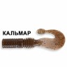 Силиконовая приманка Crazy Fish Powertail 4-7-8-6 кальмар цв. coffee (кофе)