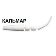 Силиконовая приманка Crazy Fish Polaris 3" 24-6.8-59-6 кальмар цв. white (белый)