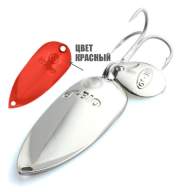 Блесна GT-BIO Cicada Spoon #2, 6гр, красный  GT-32T