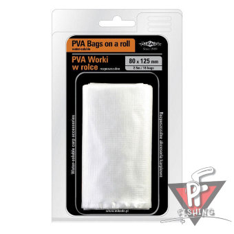 Пакеты ПВА Mikado в рулоне (прямоугольные) 80 x 100 мм., 2.5 м.  ( 23 шт.)