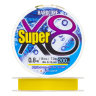 Шнур плетеный Duel Hardcore Super X8 #0,8 0,15мм 200м (hi-vis yellow)