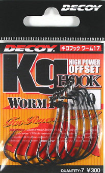 Крючки Decoy KG Hоок Worm 17- #4\0   