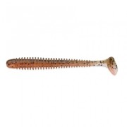 Силиконовая приманка Keitech Swing Impact 3" #438 Green Pumpkin Fire