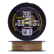 Шнур плетеный YGK X-Braid Ohdragon X4 Sinking ss1.40 #0,8 0,148мм 200м (5color)
