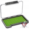 Коробочка для нахлыстовых мушек Mikado UAM-96SB-GY (13.7 см x 9.5 см x1.6 см.)