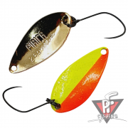 Колеблющаяся блесна Yarie №702 Pirica More Limited, 2.2 гр, Winner Color E77