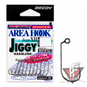 Крючки одинарные Decoy AH-12 Area Hook Jiggy, #6